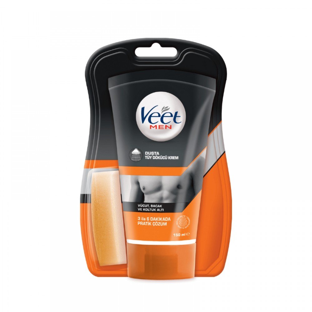 Veet Men Duşta Tüy Dökücü Krem 150 ml Veet Men Duşta Tüy Dökücü Krem 150 ml