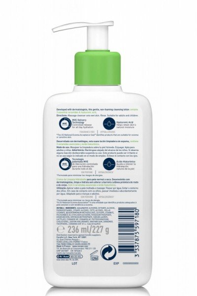 Cerave Normal ve Kuru Ciltler İçin Nemlendiren Temizleyici 473 ml