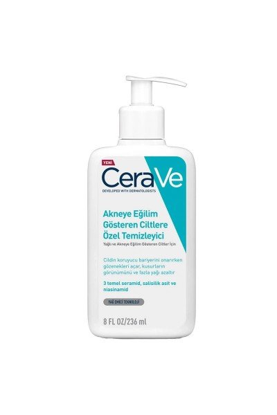 Cerave Yağlı ve Düzensiz Ciltler için Yıkama Jeli 236 ml