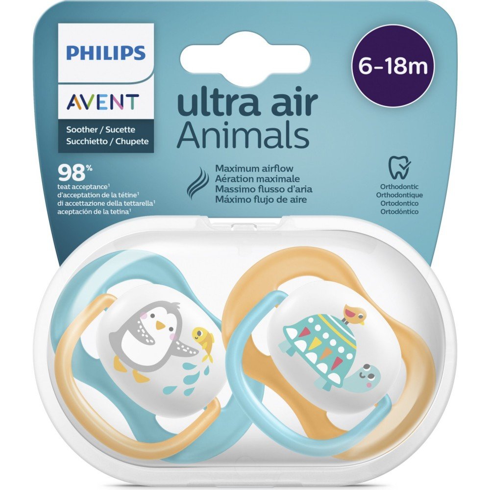 Philips Avent Avent Ultra Air Emzik 6-18 Ay Erkek SCF080/07