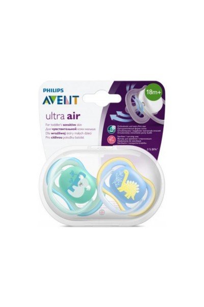 Philips Avent SCF349/11 Ultra Air Emzik 2’li 18+ Ay Erkek