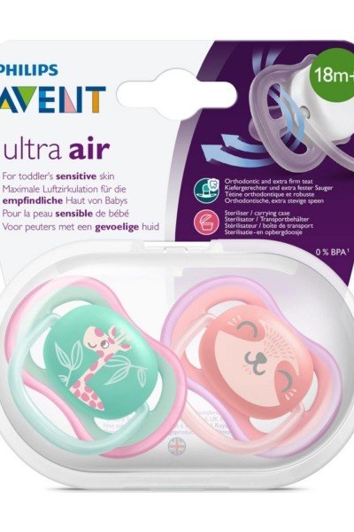 Philips Avent SCF349/12  Ultra Air Emzik 2’li 18+ Ay 