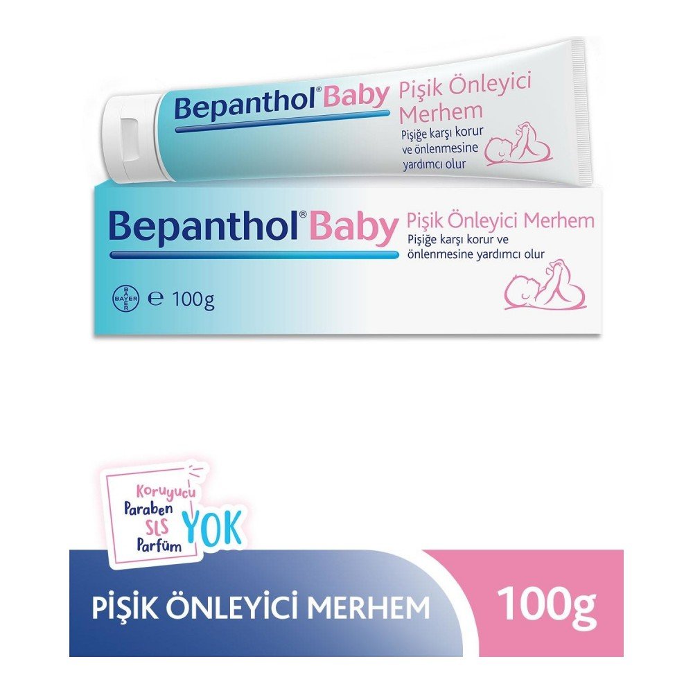 Bepanthol Baby Pişik Önleyici Krem 100 gr Bepanthol Baby Pişik Önleyici Krem 100 gr