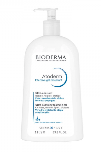 Bioderma Atoderm İntensive Gel Moussant Foaming Gel 1lt