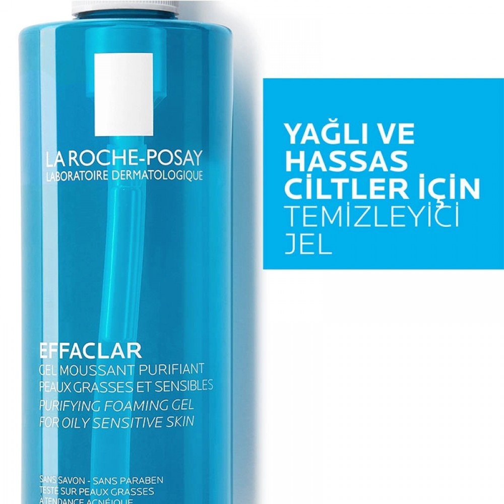 La Roche-Posay Effaclar Yağlı Ciltler için Temizleme Jeli 400ml