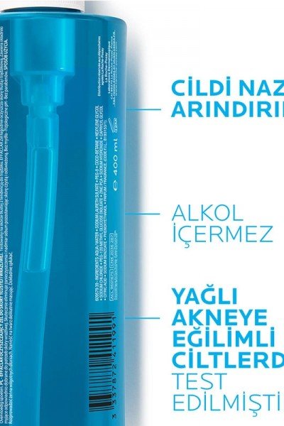 La Roche-Posay Effaclar Yağlı Ciltler için Temizleme Jeli 400ml