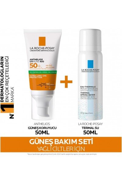 La Roche-Posay Yağlı Ciltler için Güneş Bakım Seti