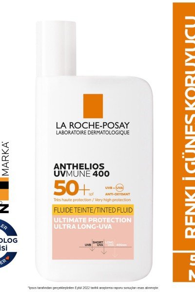 La Roche Posay Anthelios UVmune Fluid Güneş Kremi SPF50+ 50 ml - Renkli