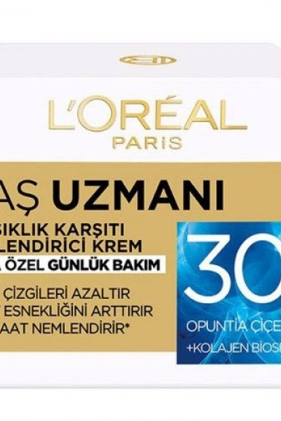 Loreal Paris Yaş Uzmanı 30+ Kırışıklık Karşıtı Nemlendirici Krem 50 ml