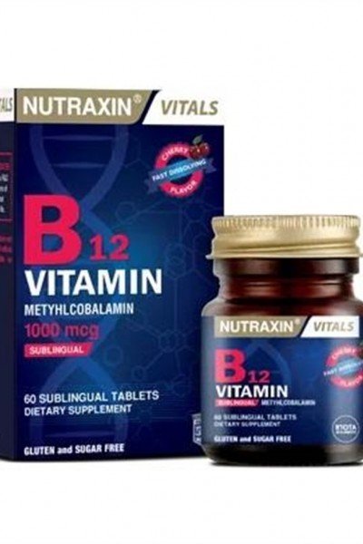 Nutraxin B12 1000 mcg 60 Tablet