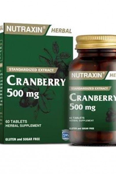 Nutraxin Cranberry 500 mg 60 Tablet