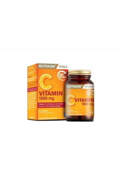 Nutraxin C Vitamini 1000 mg Zaman Salınımlı 30 Tablet