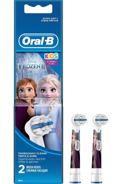 Oral-B Frozen Çocuklar İçin 2'li Şarjlı Diş Fırçası Yedek Başlığı