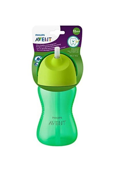 Philips Avent Pipetli Bardak 12 ay+ 300 ml Yeşil SCF798/01 