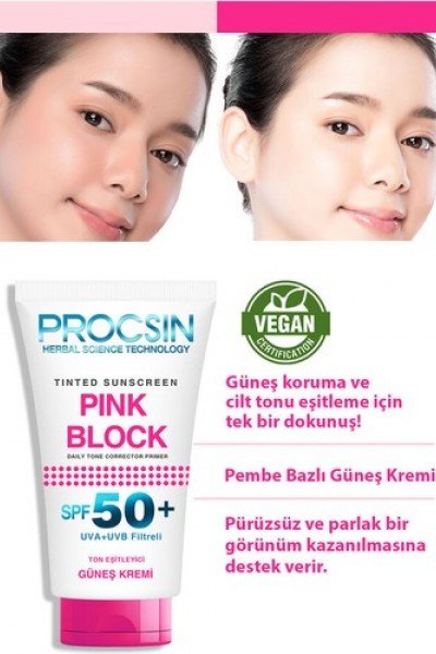 Procsin Ton Eşitleyici  Spf50  Güneş Kremi