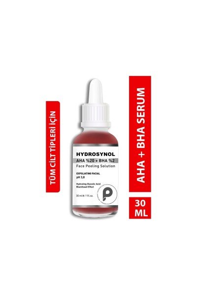 PROCSIN Hydrosynol Canlandırıcı Cilt Tonu Eşitleyici Aha Bha Serum 30 ML