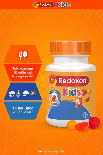 Redoxon Kids Çiğnenebilir Tablet 60 Adet