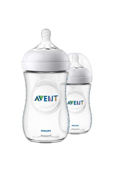 Philips Avent Scf033/27 Natural Pp Biberon 260 Ml 2Li