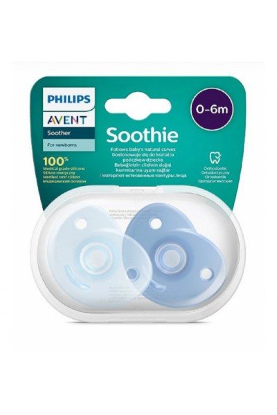 Philips Avent Soothie 0-6 ay 2'li Erkek Yalancı Emzik