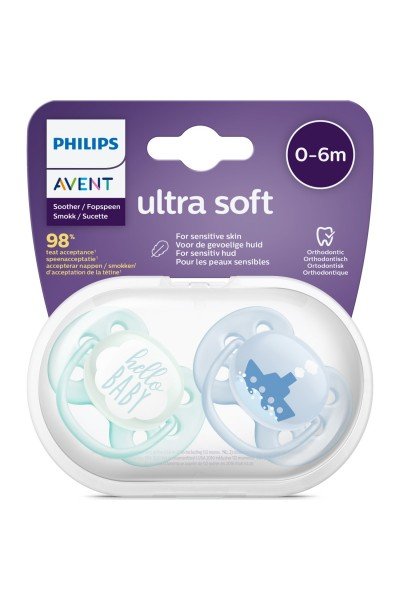 Philips Avent SCF222- 01 Ultra soft emzik 0-6 Ay Erkek