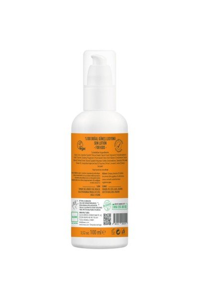 Siveno Çocuklar İçin Doğal Güneş Losyonu 100ml