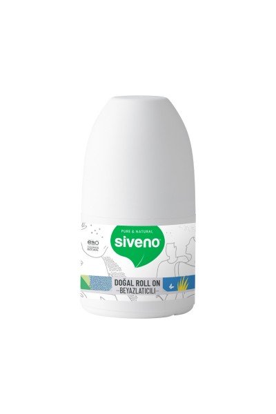 Siveno Doğal Roll-on - Beyazlatıcı Etkili 50ml