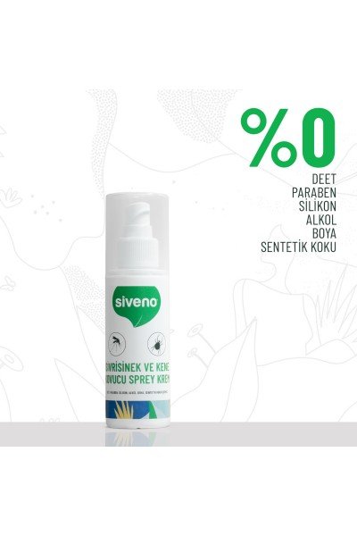 Siveno Sinek ve Kene Kovucu Sprey Krem 100 ml