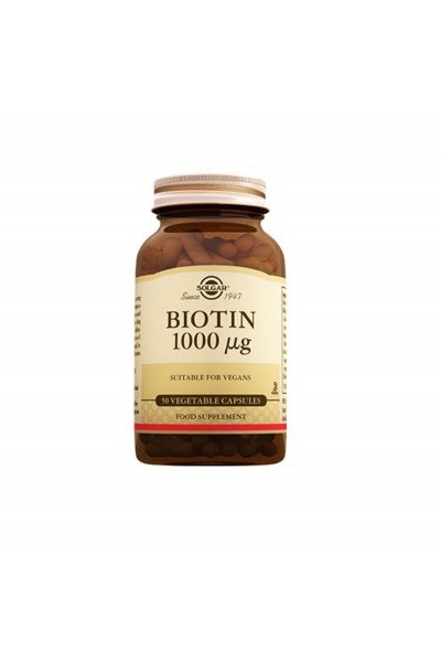 Solgar Biotin 1000 mcg 50 Kapsül