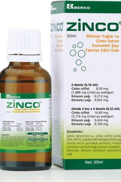 Zinco Damla 30 ml