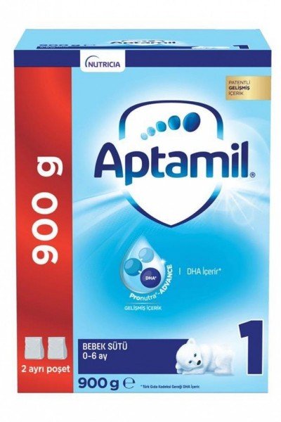 Aptamil 1 Bebek Sütü 900 gr 0-6 Ay