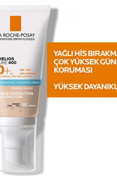 La Roche Posay Anthelios UVmune SPF+50 Hassas Ciltler İçin Yüksek Korumalı Renkli Yüz Güneş Kremi 50 ml