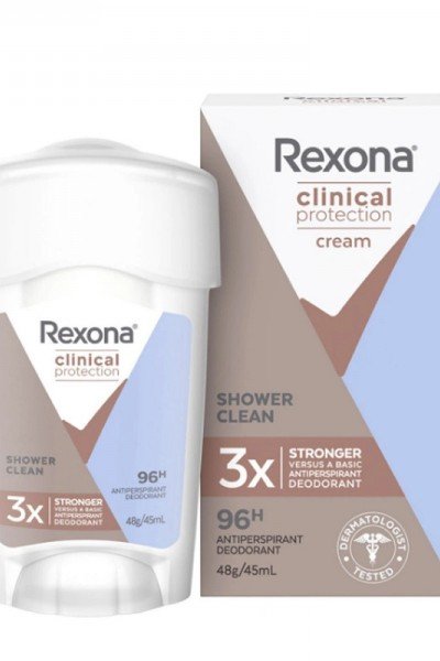 Rexona Clinical Protection Shower Clean Stick Deodorant 45 ml