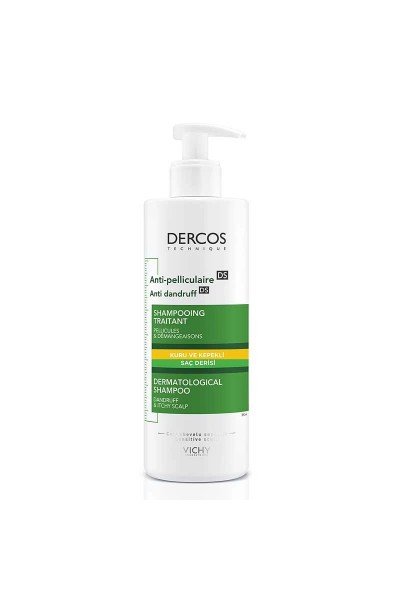 Vichy Dercos Anti Dandruff Kepek Karşıtı Şampuan 390ml - Kuru Saçlar