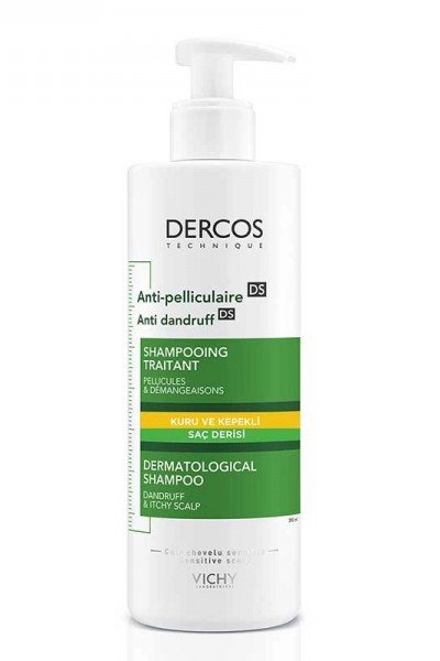 Vichy Dercos Anti Dandruff Kepek Karşıtı Şampuan 390ml - Kuru Saçlar