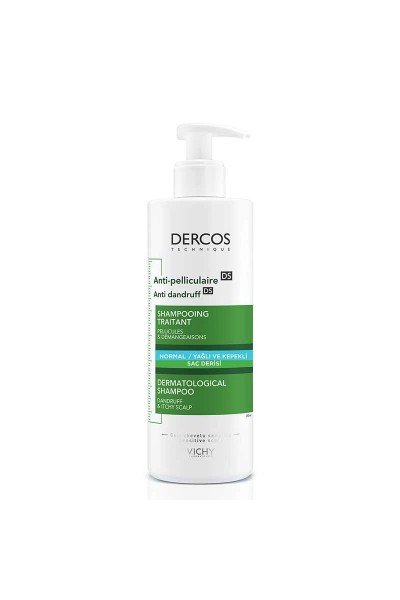 Vichy Dercos  Anti Dandruff Kepek Karşıtı Şampuan 390 ml - Normal ve Yağlı Saçlar